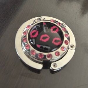 Lips Purse Hanger Table Hook Table  Folding Handbag Hanger